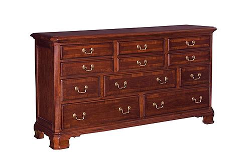 American Drew Cherry Grove Triple Dresser - Thumbnail 4