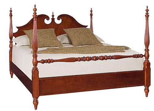 Cherry Grove Low Poster California King Bed by American Drew