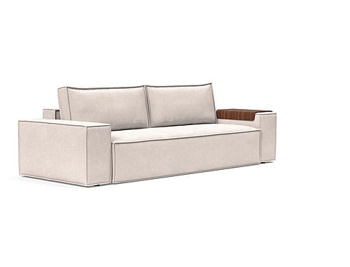 Newilla Wide Sofa Bed (Full Size) Adario Basmati by Innovation Living