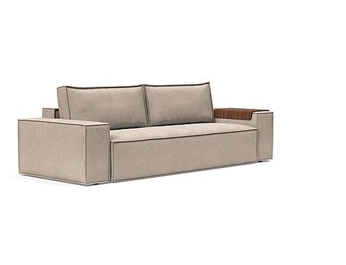 Newilla Wide Sofa Bed (Full Size) Adario Taupe by Innovation Living