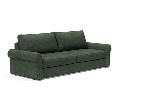 Vilander Sofa Bed w/Roll Arms (Full Size) Avella Pine Green by Innovation Living