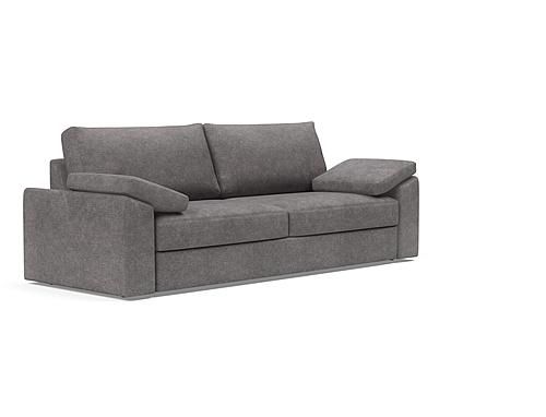Vilander Sofa Bed w/Cushion Arms (Full Size) Avella Warm Gray by Innovation Living