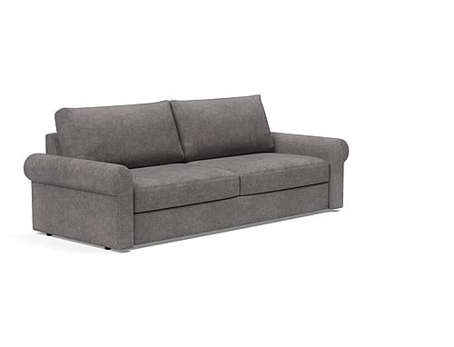 Vilander Sofa Bed w/Roll Arms (Full Size) Avella Warm Gray by Innovation Living