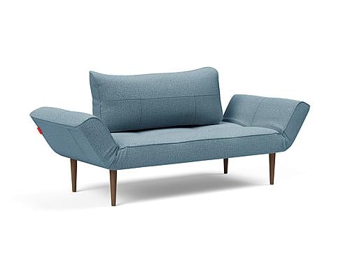 Zeal Deluxe Daybed Sofa Bed Mixed Dance Light Blue by Innovation