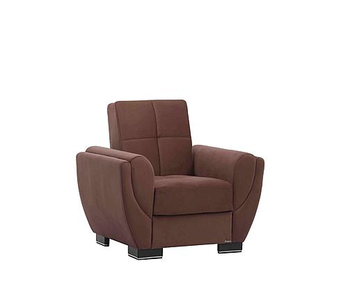 Armada Air Chair 108 Microfiber Brown by Casamode