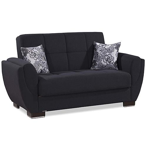 Armada Air Denim Dark Blue Fabric 111 Loveseat by Casamode