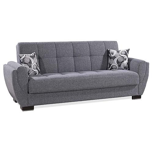 Armada Air Gray Fabric 113 Sofa Bed by Casamode