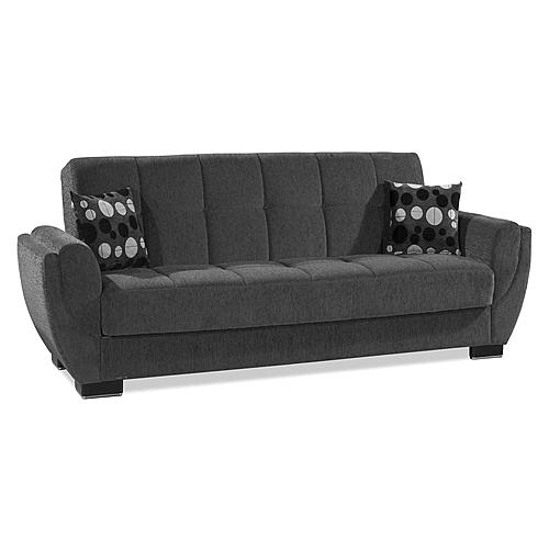 Armada Air Dark Gray/Sage 119 Sofa Bed by Casamode