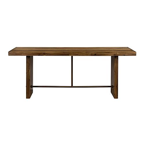 Superb Rustic Oak Dining Table by Armen Living
