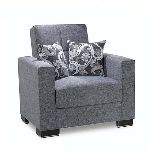Armada Classic Gray 13 Armchair by Casamode