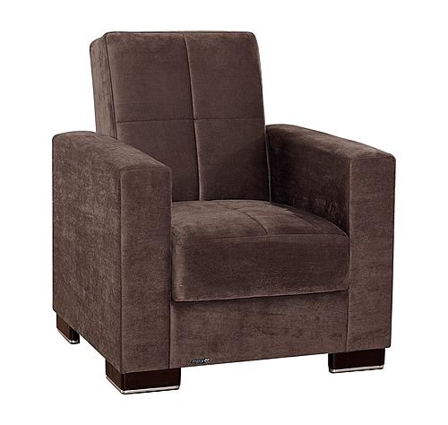 Armada Classic Brown 8 Armchair by Casamode