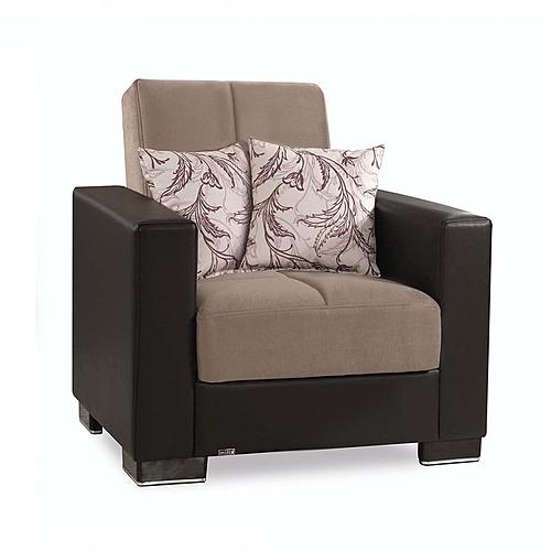 Armada Classic Sand/Brown 9 Armchair by Casamode