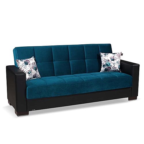 Armada Classic Emerald Blue 17 Sofa Bed by Casamode