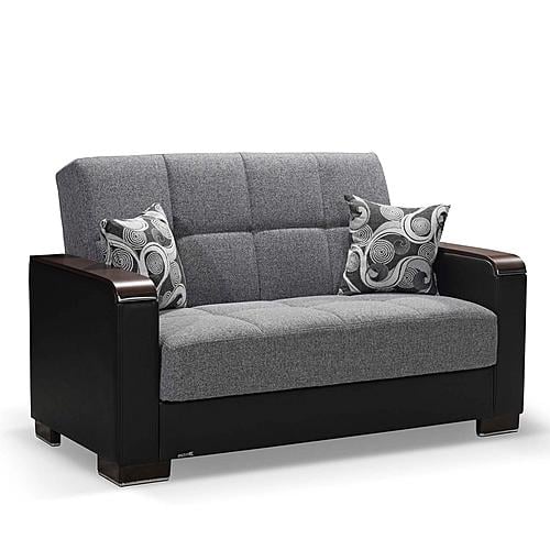 Armada X Gray/Black 305 Loveseat by Casamode