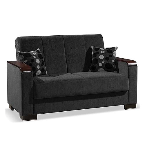 Armada X Dark Gray 319 Loveseat by Casamode