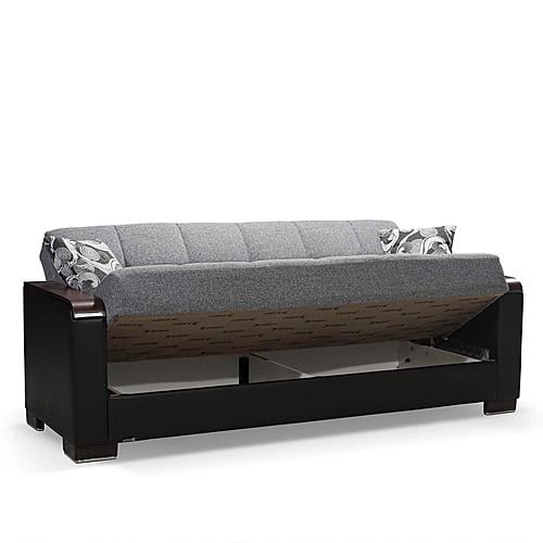 Armada X Gray/Black 305 Sofa Bed by Casamode