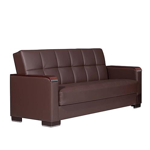 Armada X Brown PU 316 Sofa Bed by Casamode