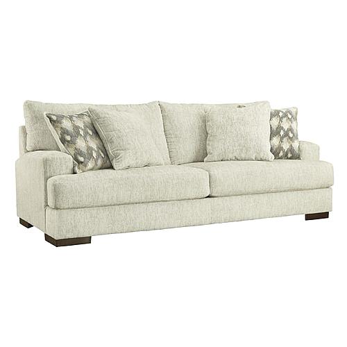 Caretti Parchment Upholstery Sofa by Ashley Furniture