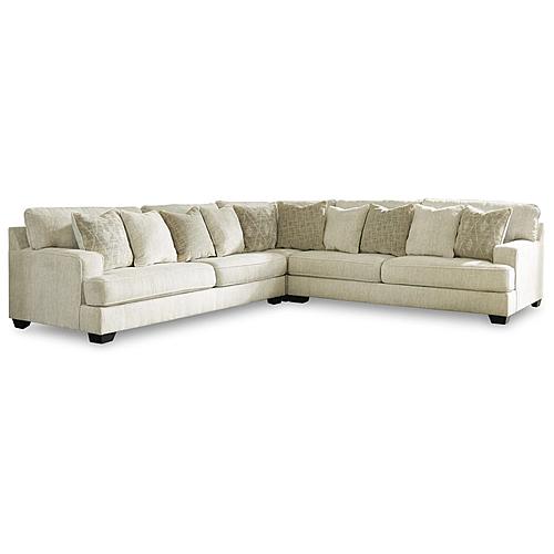 Rawcliffe 3-Piece Sectional Sofa Set - Parchment by Ashley Furniture