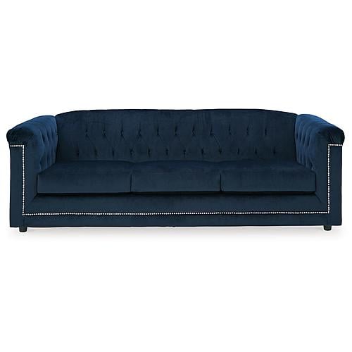 Josanna Sofa - Navy Blue by Ashley Furniture