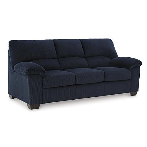 Simplejoy Fabric Sofa - Navy Blue by Ashley Furniture