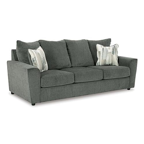 Stairatt Fabric Sofa - Gravel by Ashley Furniture