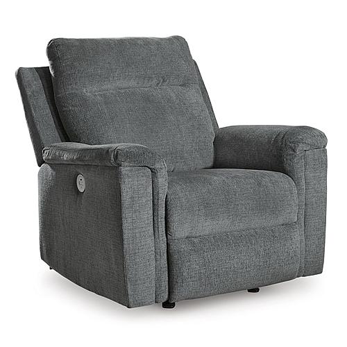 Barnsana Power Recliner - Gravel by Ashley Furniture