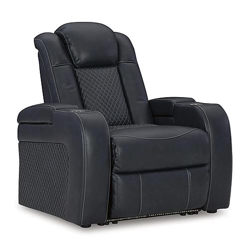 Fyne-Dyme Dual Power Recliner - Sapphire by Ashley Furniture