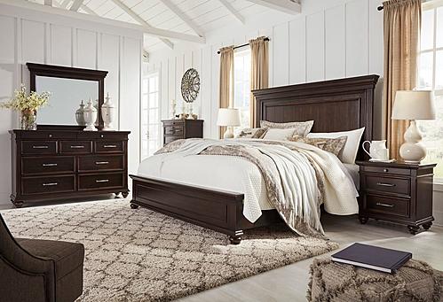 Brynhurst Dark Brown Queen Bedroom Set by Ashley Furniture