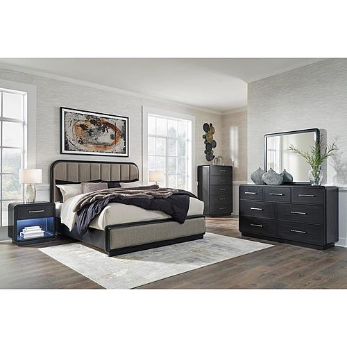 Rowanbeck - Black Bedroom Set by Ashley Furniture