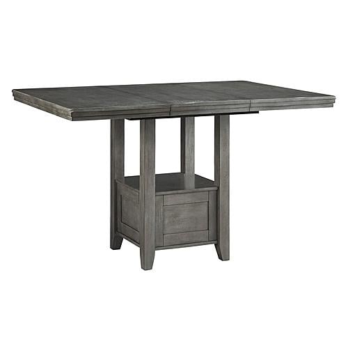 Hallanden Gray Rectangular Dining Counter Extension Table by Ashley Furniture