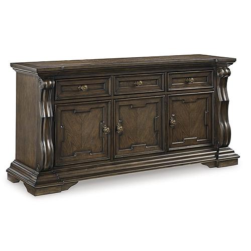 Maylee Dark Brown Dining Buffet by Ashley Furniture