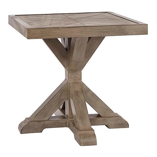 Beachcroft Square End Table - Beige by Ashley Furniture