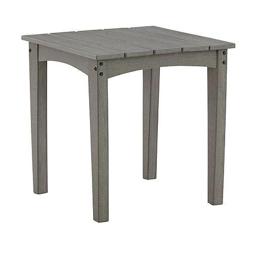 Visola Square End Table - Gray by Ashley Furniture