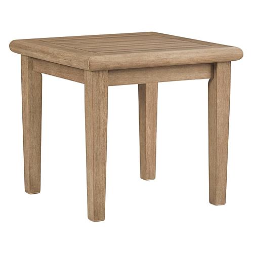 Gerianne Square End Table - Grayish Brown by Ashley Furniture