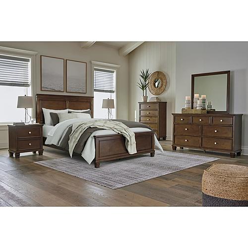 Danabrin - Brown - Panel Bedroom Set by Ashley Furniture