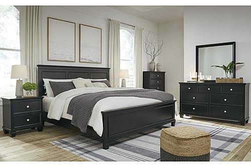 Lanolee - Black - Panel Bedroom Set by Ashley Furniture