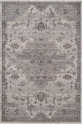 Adele Ivory Grey Courtney Area Rug by KAS Rugs