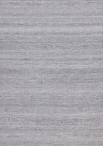 Aspen Grey Cream Woven Dot Rug by Kalora
