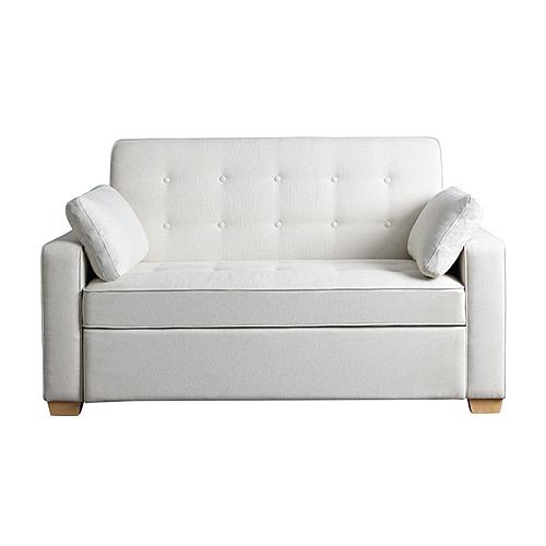 Serta&reg; Avery Full Convertible Loveseat in Oyster by Lifestyle