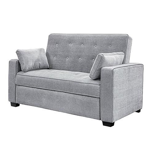 Serta&reg; Avery Queen Convertible Sofa in Light Gray by Lifestyle