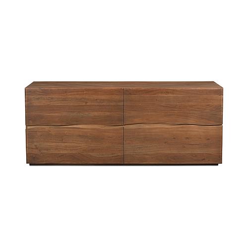 Watson 4 Drawer Dresser Brown by Moe's Home Collection