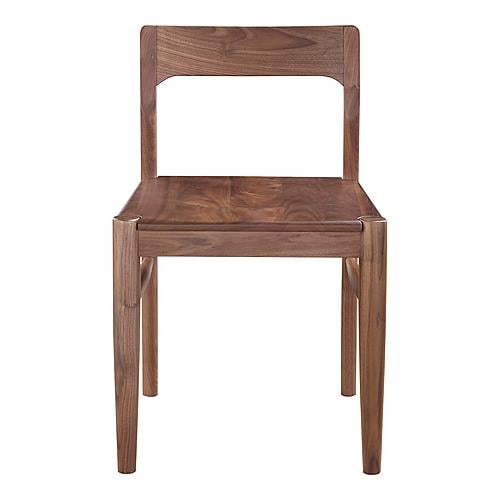 Owing Dining Chair Walnut (Set of 2) by Moe's Home Collection