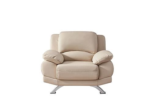 117 FSA005 Beige Leather Chair by BH Furniture