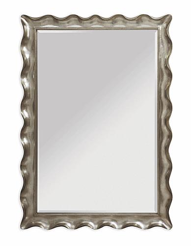 Pie Crust Floor Mirror by Bassett Mirror