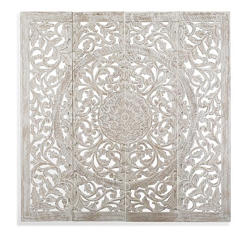 In the Garden Wall Panels Set of 4 by Bassett Mirror