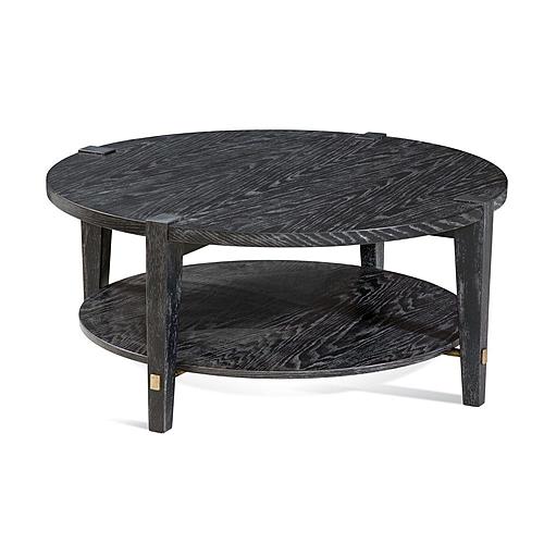 Whitfield Round Cocktail Table by Bassett Mirror