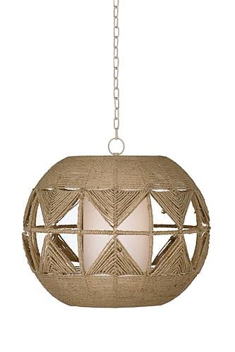 Woven Pendant Lamp by Bassett Mirror