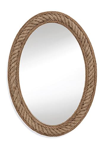 Rope Wall Mirror by Bassett Mirror