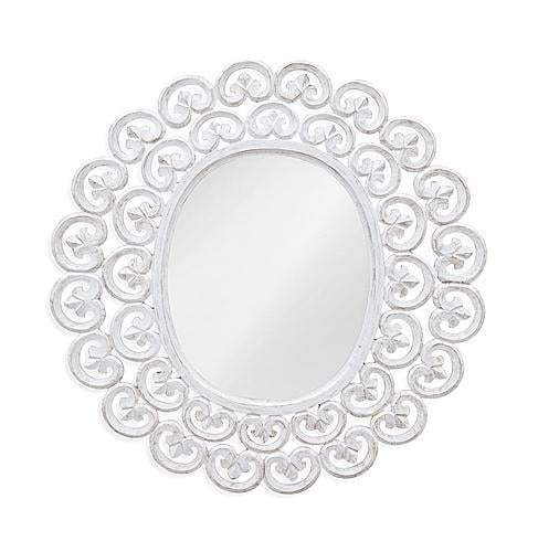 Siren Wall Mirror by Bassett Mirror